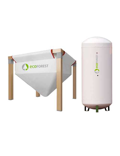 KIT SILO COMPLET 600 ECOFOREST