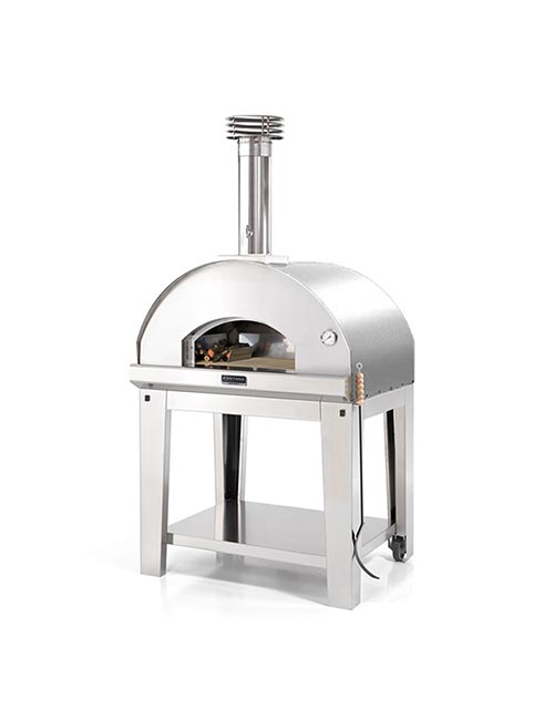 four a pizza mangiafuoco fontana forni inox