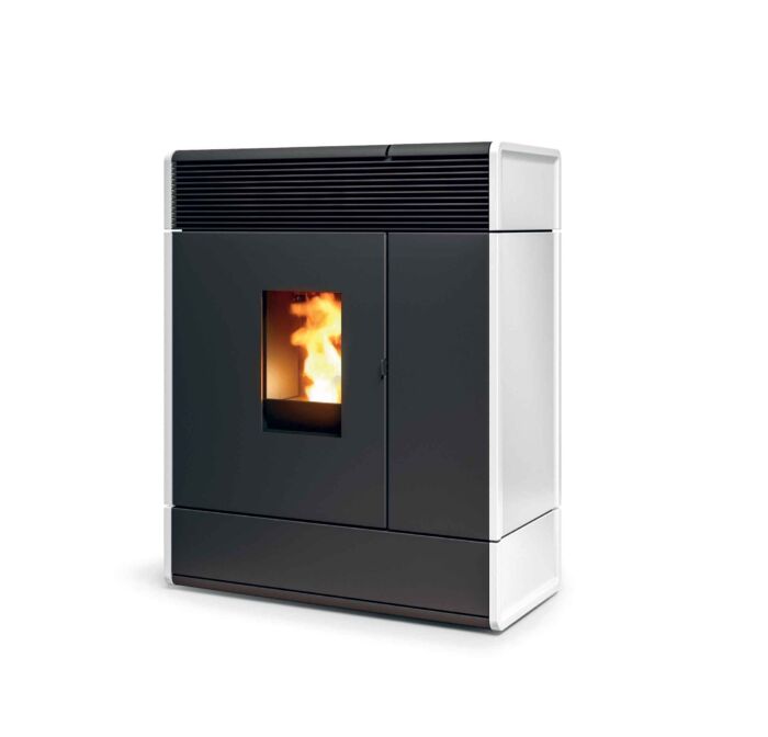 Poêle à granulés MCZ AKI Hydromatic BLANC