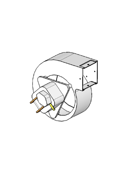 Ventilateur air droit multiair MCZ Boxtherm 60 Pellet — Réf. 41451203900