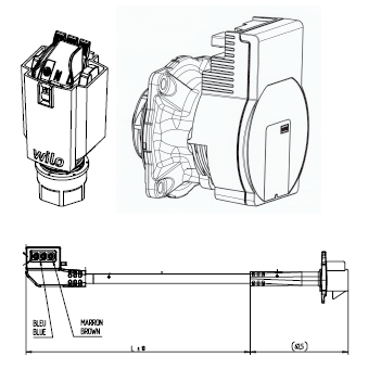 Pompe de circulation OTSL Para SCA6- MCZ