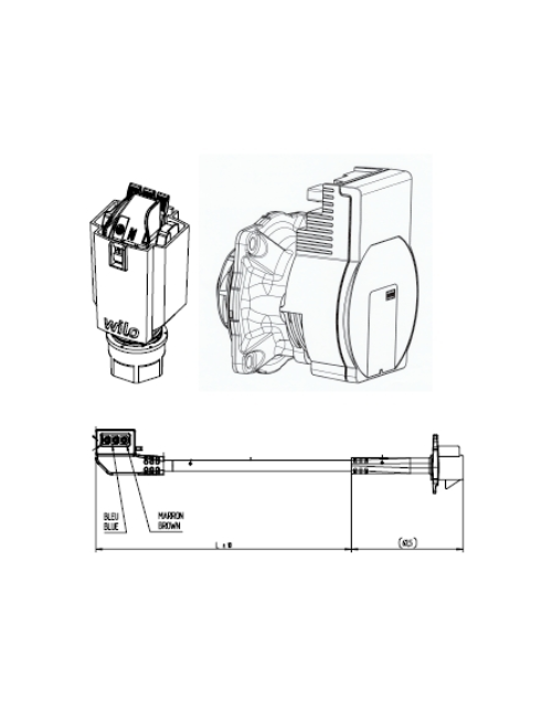 Pompe de circulation Otsl Para SCA6 41502004900