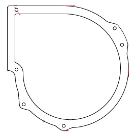 joint extracteur de fumées MCZ réf. 41802016700
