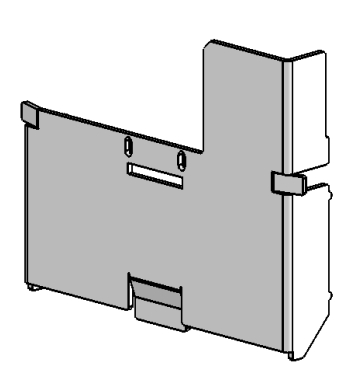 Bouchon postérieur de nettoyage structure MCZ DOC COMFORT AIR – Réf. 41411740131