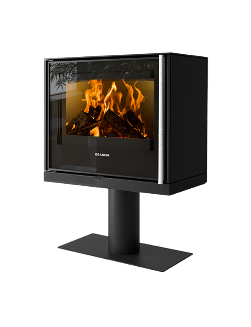 Poêle à bois ORANIER ZIVA 50 Acier Noir 6,5 kW