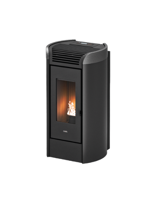 Poêle à granulés Cadel Fenice Plus 11 Anthracite/Titanium 10,5 kW