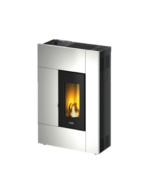 Poêle à granulés Cadel Spirit 5 Acier Blanc 5,2 kW