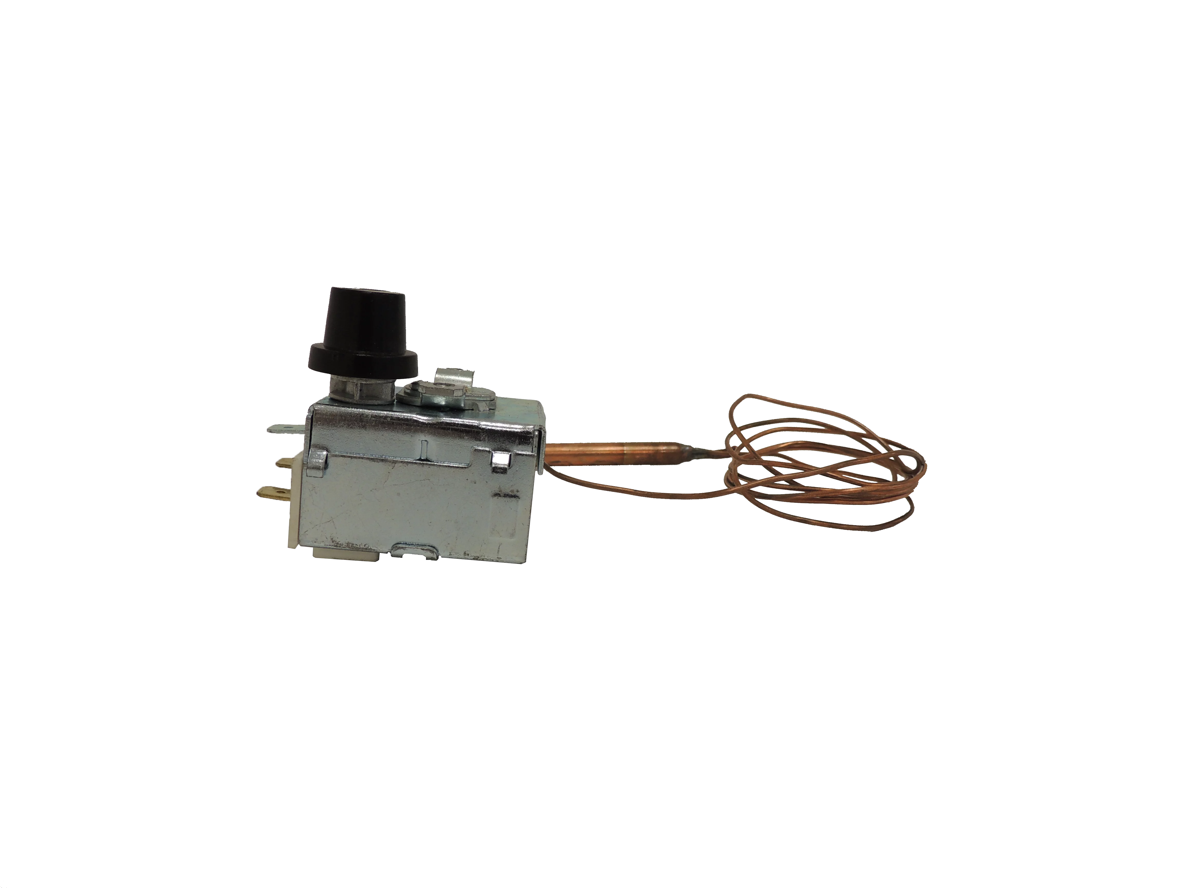Vue de derrière du produit Thermostat a bulbe