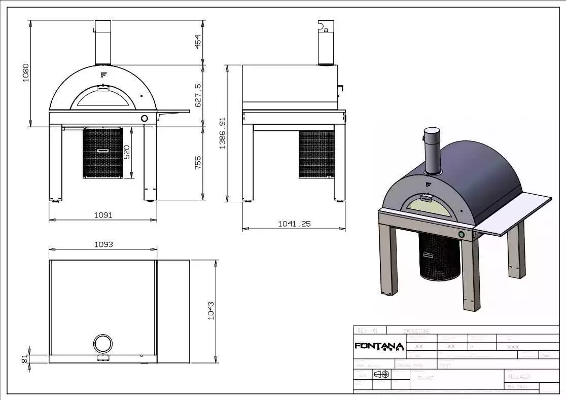 four a pizza bellagio fontana forni