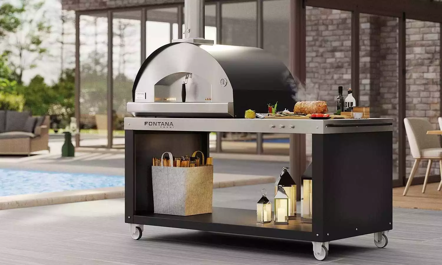 Pizza desk - Fontana Forni