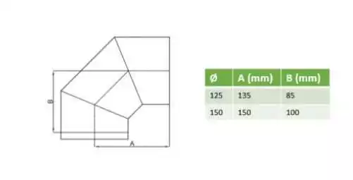 Descriptif COUDE 90° diamètre 200