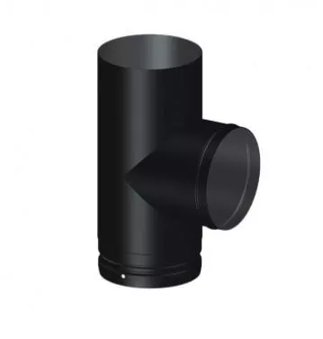 TÉ 90° piquage F et tampon diamètre 180
