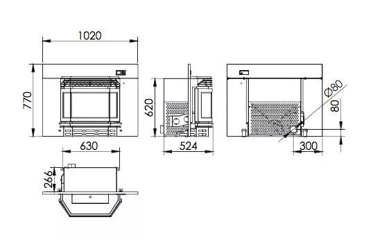 Descriptif détaillé ECO I INSERT ECOFOREST