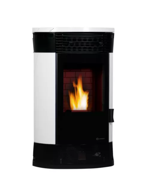 Poêle à granulés ATENAS BLANC ECOFOREST