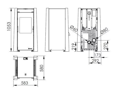 Spécifications KEOPS BLANC ECOFOREST