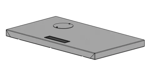 Couvercle réservoir pellet MCZ Compact 24