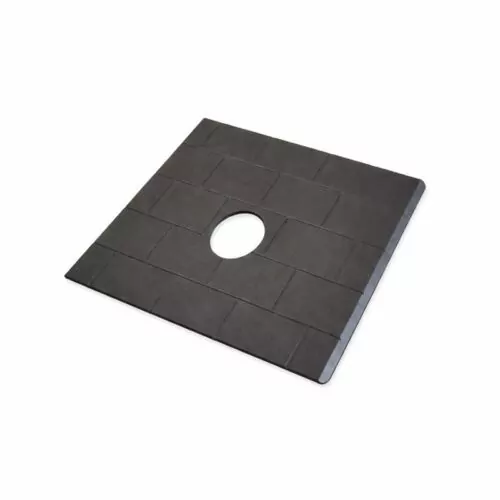 Plaque foyer centrale fonte Ecoforest 60395