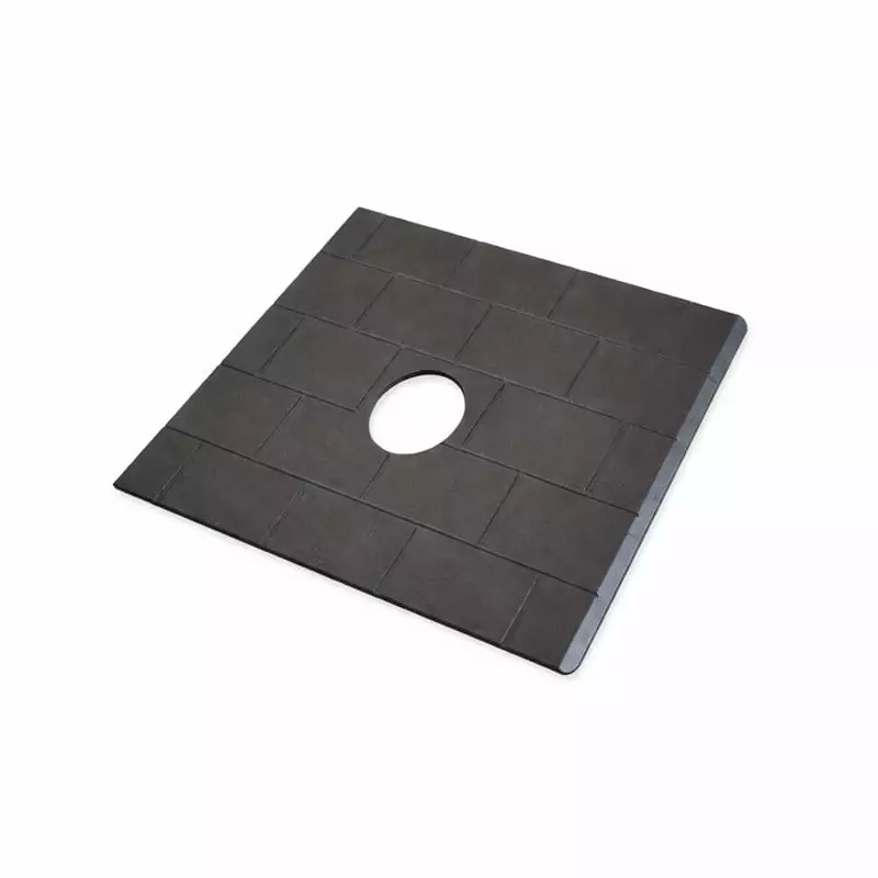 Plaque foyer centrale fonte Ecoforest 60395